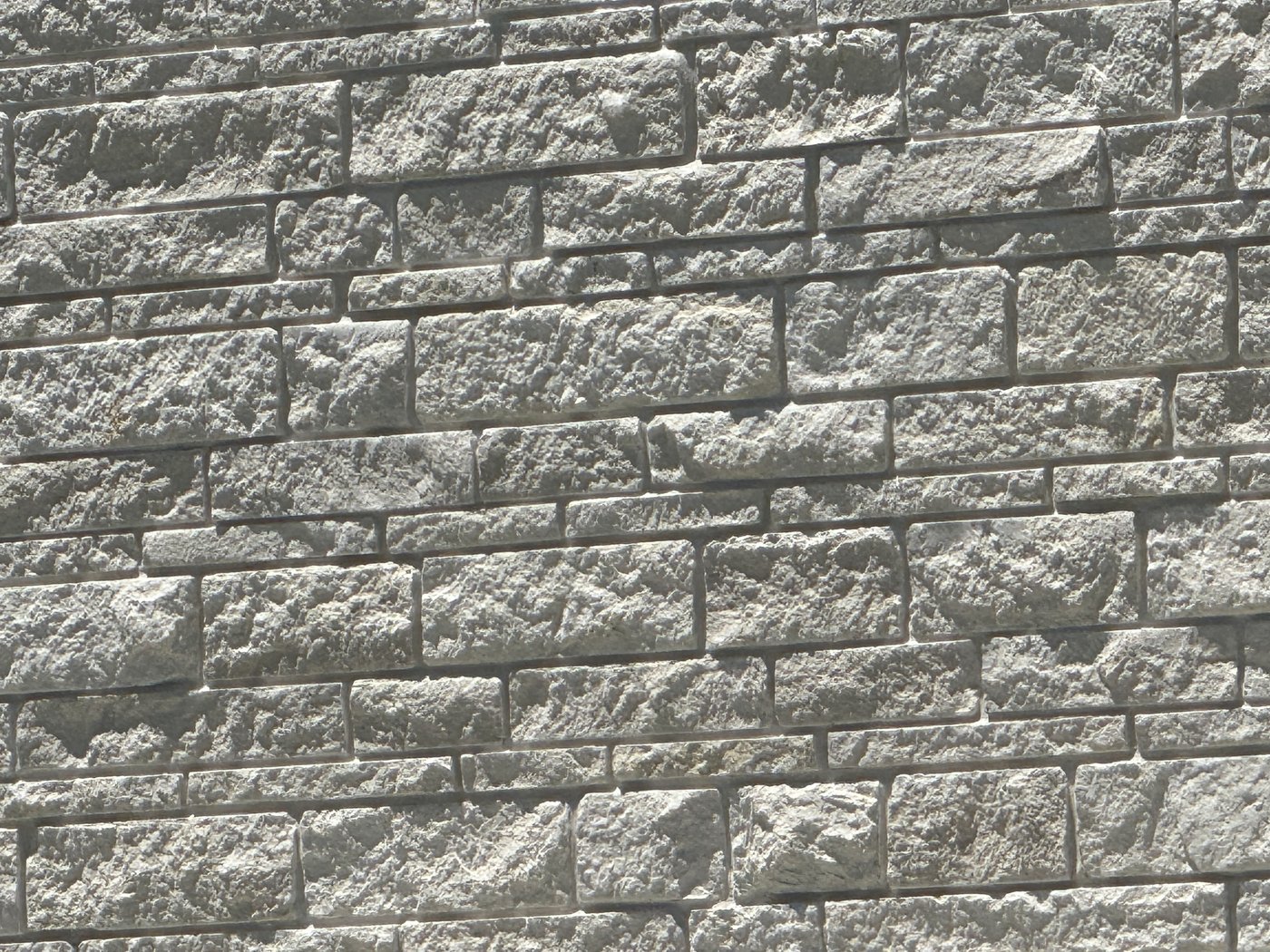 Austin White 4-6-8 ashlar texture close-up