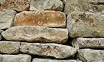 A pile of rocks that are stacked on top of each other.